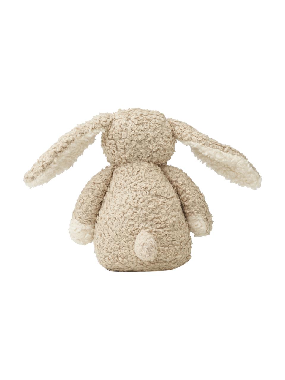 Plyšová hračka Riley the Rabbit, Svetlobéžová, Š 8 x V 15 cm