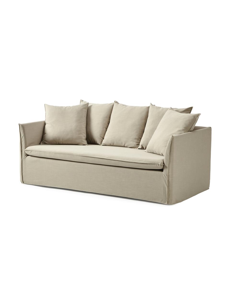 Sofa Mila (2-Sitzer), Bezug: 100% Polyester Der hochwe, Gestell: Kieferholz, Faserplatte, , Webstoff Dunkelgrau, B 190 x H 85 cm