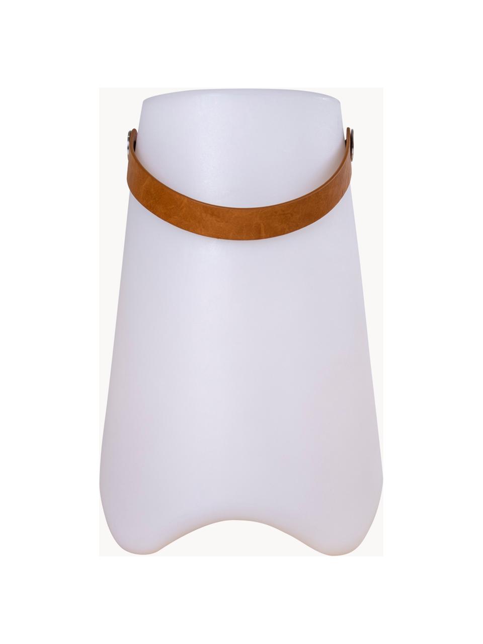 Lampa zewnętrzna LED z funkcją przyciemniania i chłodziarką butelek Bristol, Biały, Ø 25 x W 38 cm