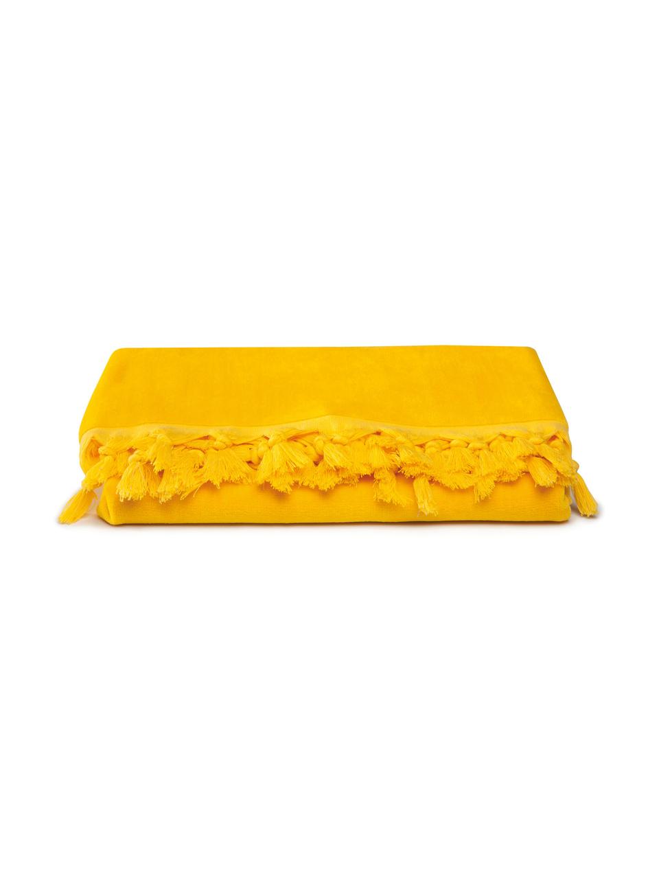 Fouta jaune Lushie, Jaune soleil