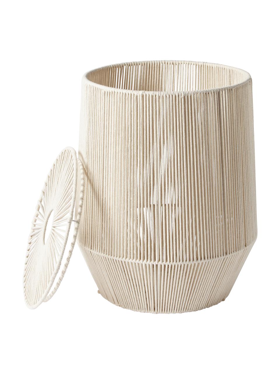 Set 2 cesti biancheria Gabe, Beige, Set in varie misure