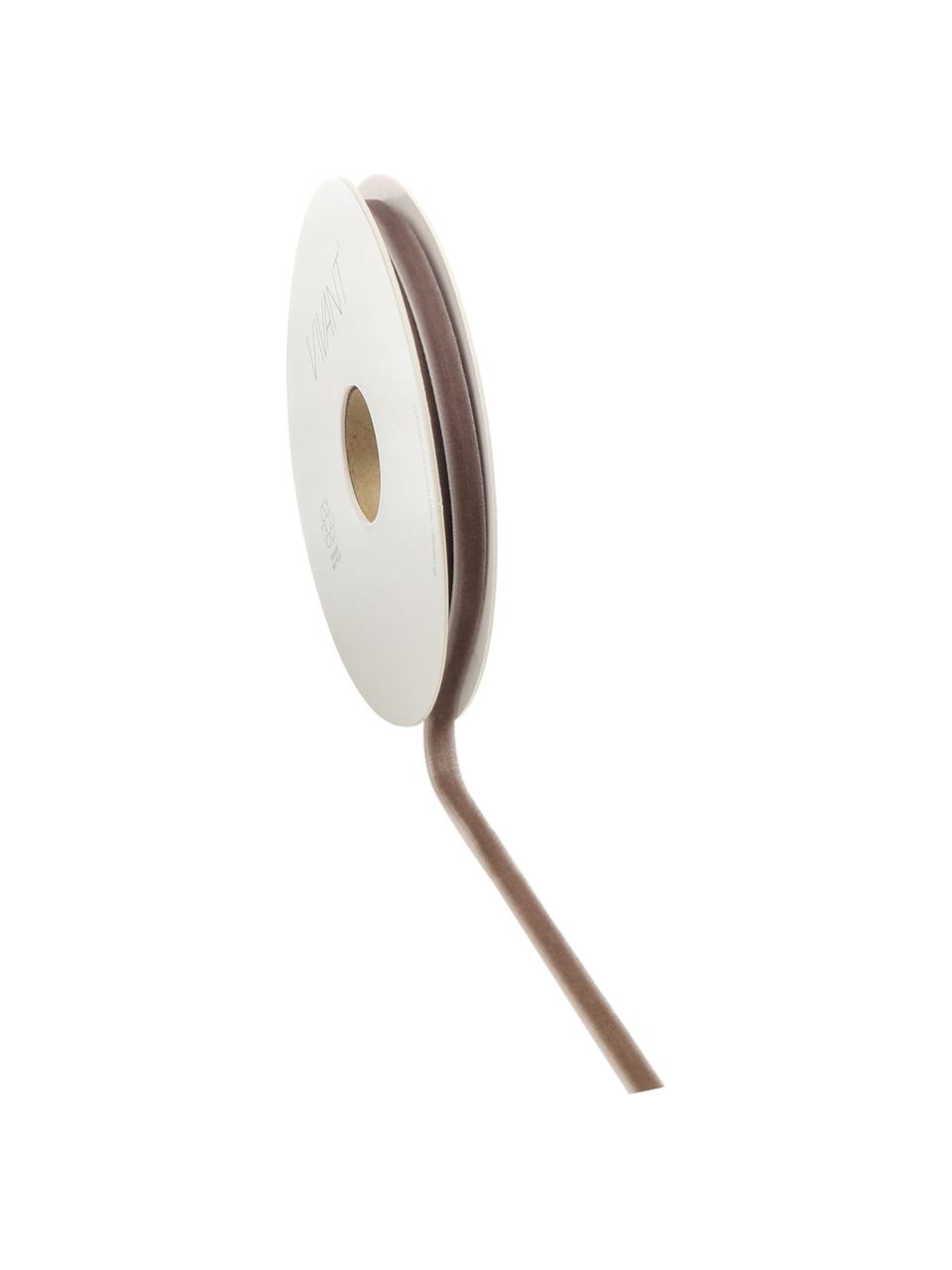 Wstążka prezentowa Vivianne, Nylon, Brązowy, S 1 x D 700 cm