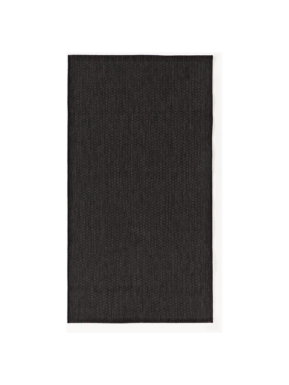 Interiérový/exteriérový koberec Toronto, 100 % polypropylen, Antracitová, Š 80 cm, D 150 cm (velikost XS)