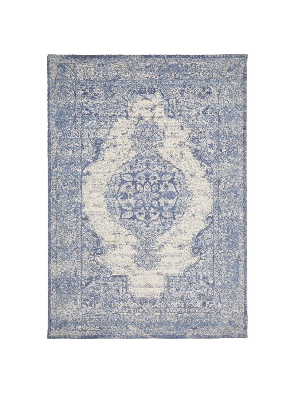 Koberec vo vintage štýle Elegant, Modrá, Š 160 x D 230 cm (veľkosť M)