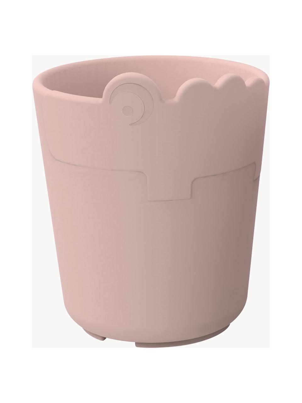 Set de tazas Kiddish, 2 uds., Plástico, Tonos rosa, Ø 7 x Al 8 cm, 100 ml