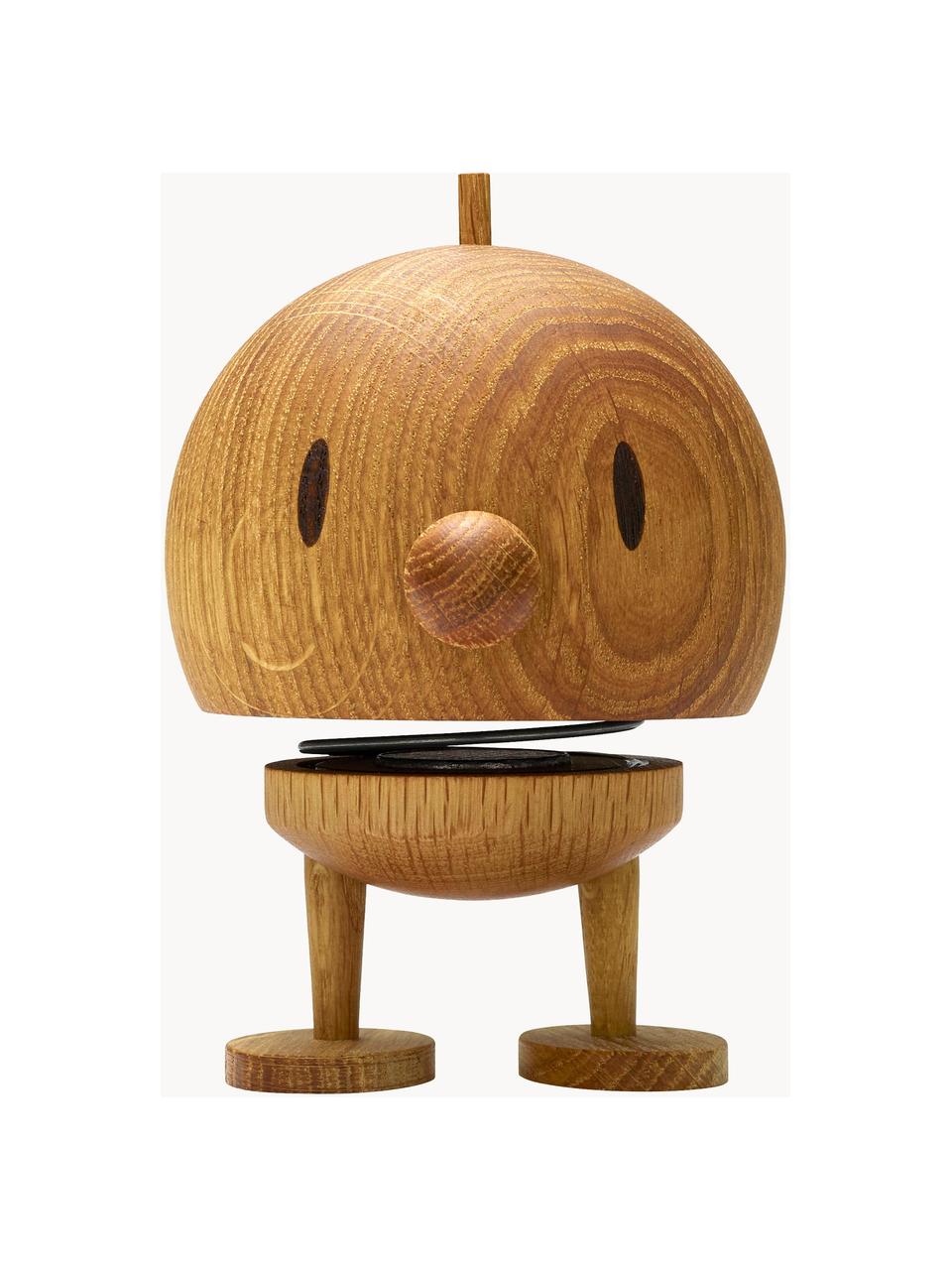 Figura decorativa Bumble,  Al 11 cm, Madera de roble natural con certificado FSC, Madera de roble, Ø 9 x Al 11 cm