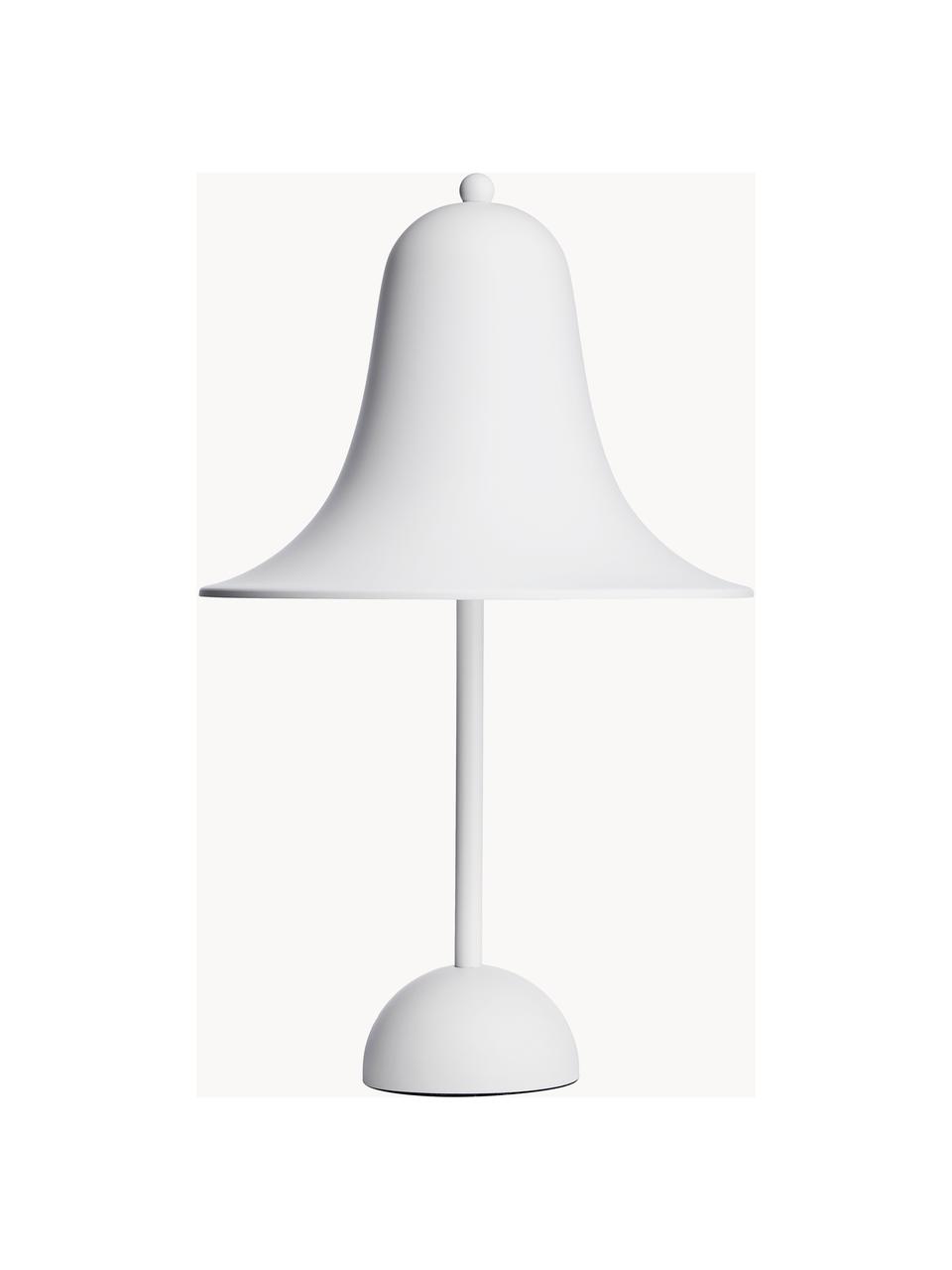 Stolní lampa Pantop, design Verner Panton, Matná bílá, Ø 23 cm, V 38 cm