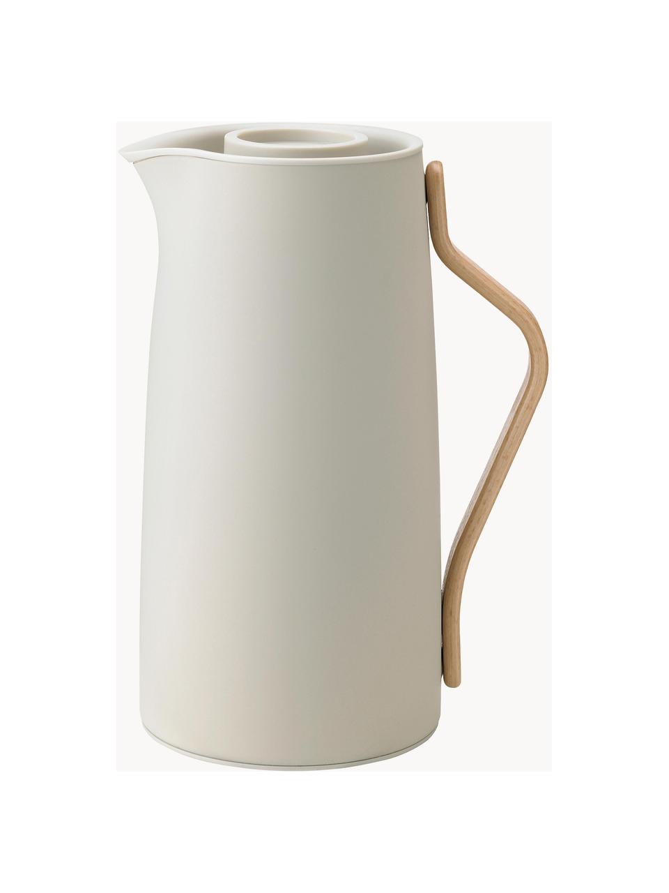 Thermoskan Emma, 1.2 L, Frame: gecoat edelstaal, Lichtbeige, mat, 1.2 L