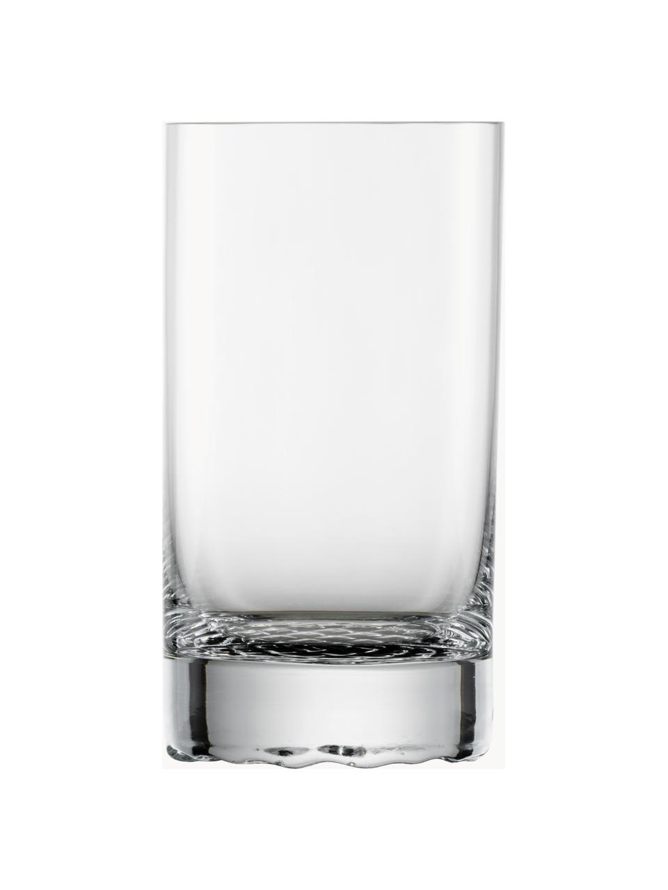 Vasos de cristal Chess, 4 uds., Cristal Tritan, Transparente, Ø 7 x Al 13 cm, 410 ml