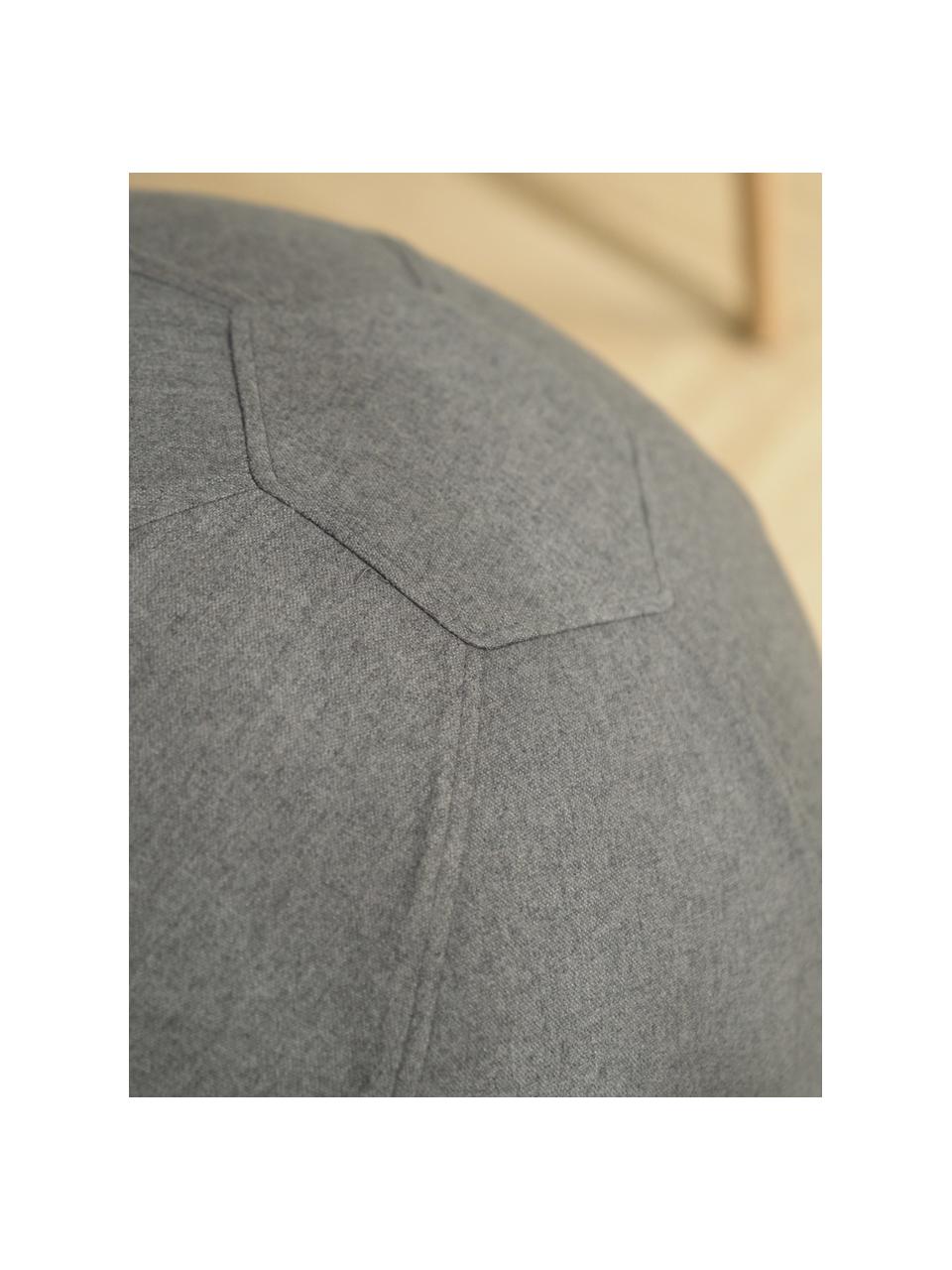 Seduta a sfera con impugnatura Felt, Rivestimento: poliestere (imitazione fe, Tessuto antracite, Ø 65 cm