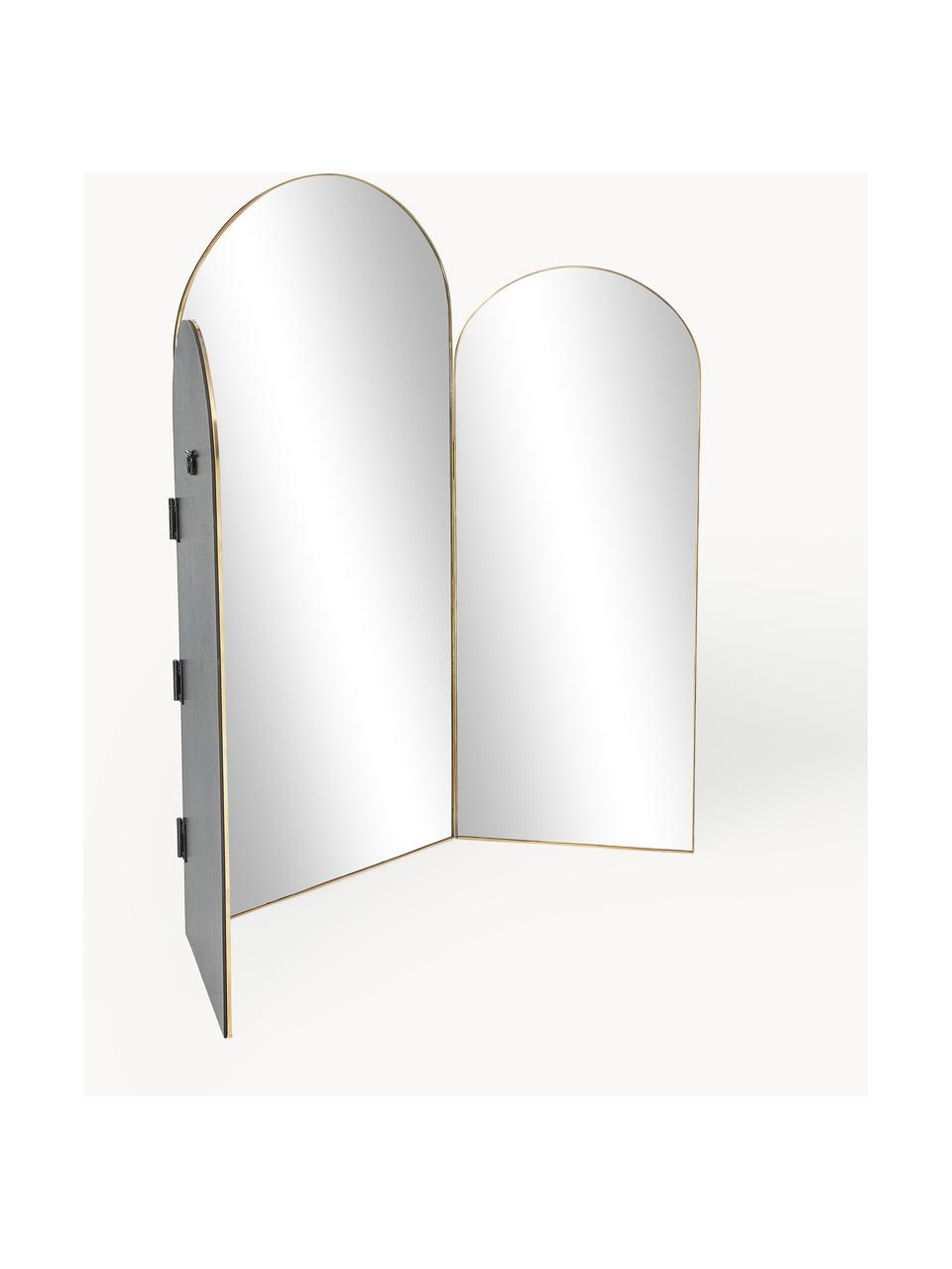 Trojité zrkadlo Maple, Zlatá, Š 88 x V 70 cm