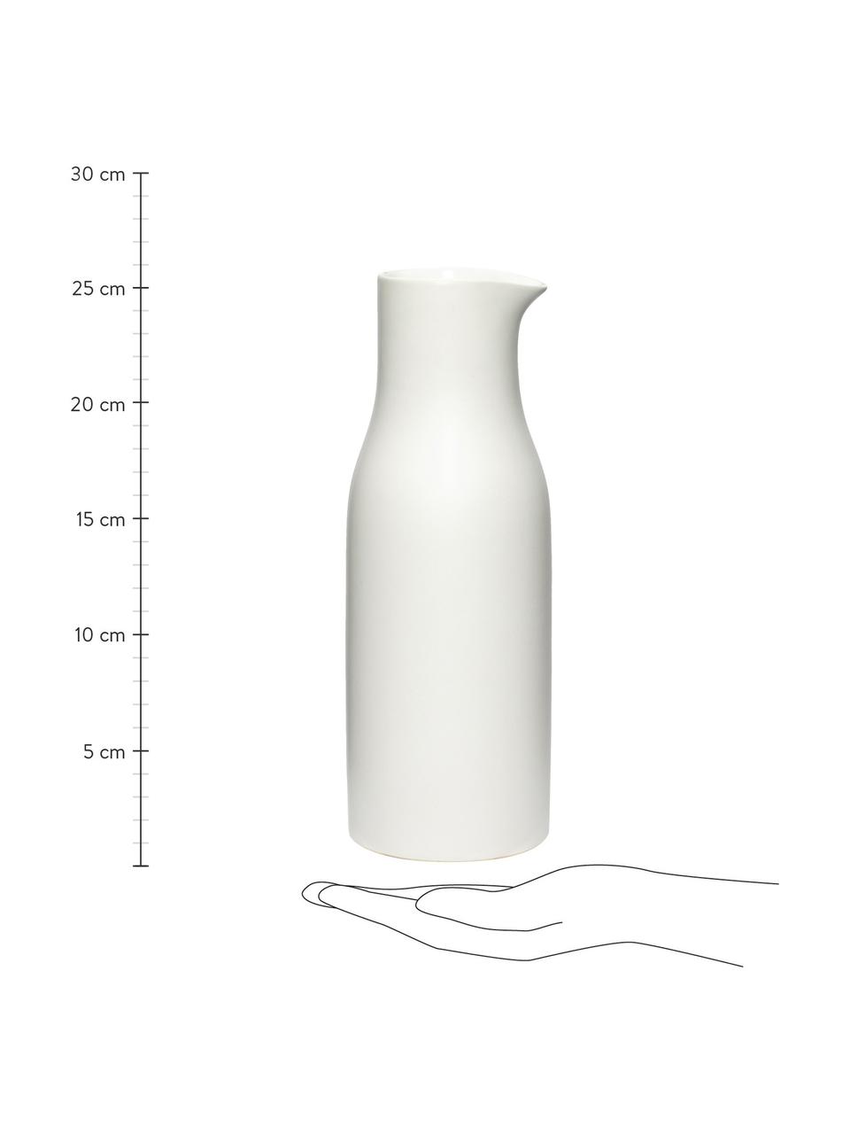 Caraffa Sogbo, Porcellana, Bianco, 1.5 L