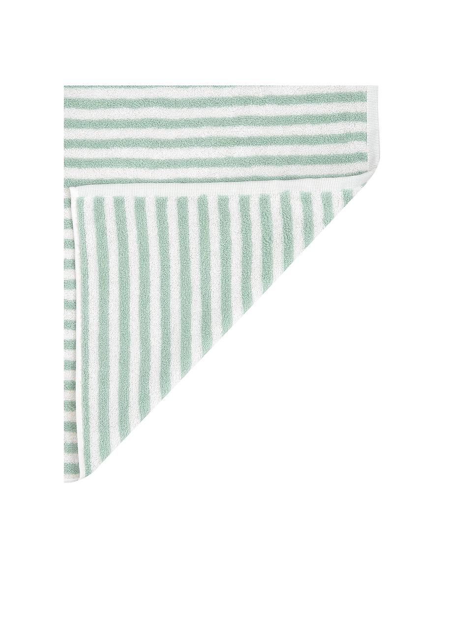 Sada ručníků Viola, 3 díly, Zelená máta, bílá, Sada s různými velikostmi