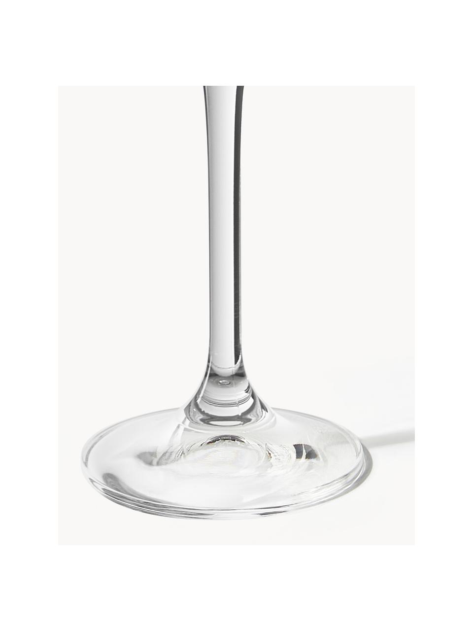 Flûtes à champagne Eleia, 4 pièces, Verre, Transparent, Ø 5 x haut. 25 cm, 225 ml