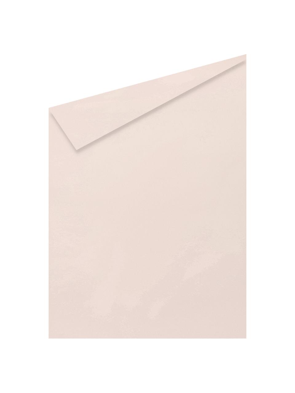 Baumwollsatin-Bettdeckenbezug Premium in Rosa mit Stehsaum, Webart: Satin, leicht glänzend Fa, Rosa, B 160 x L 210 cm