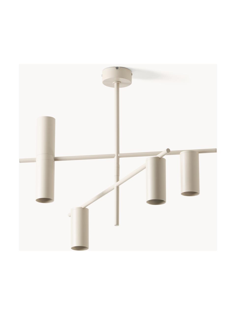 Lampada da soffitto Cassandra, Beige, Larg. 70 x Alt. 49 cm