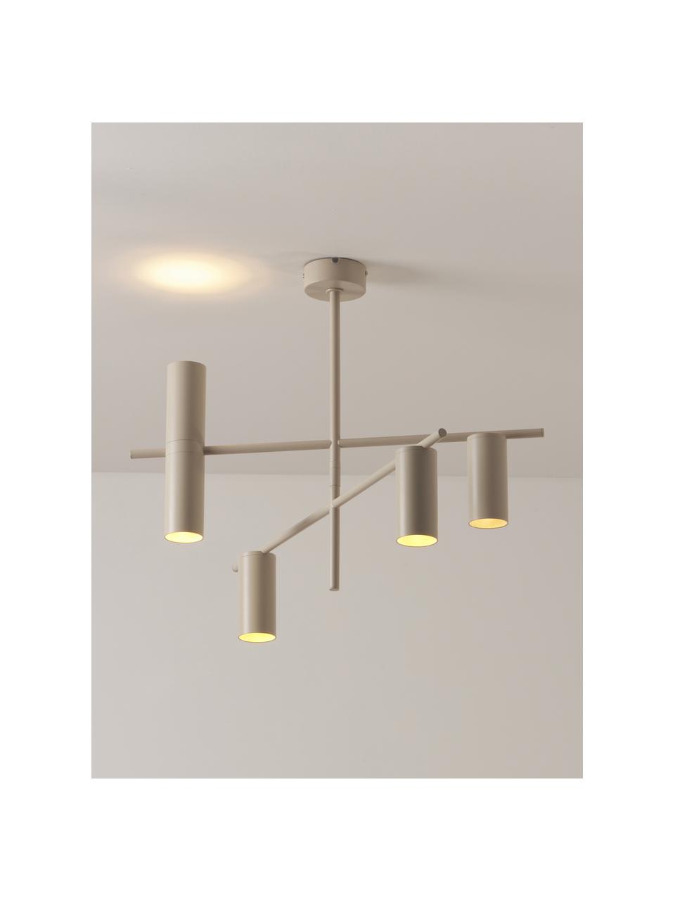 Plafondlamp Cassandra, Beige, B 70 x H 49 cm