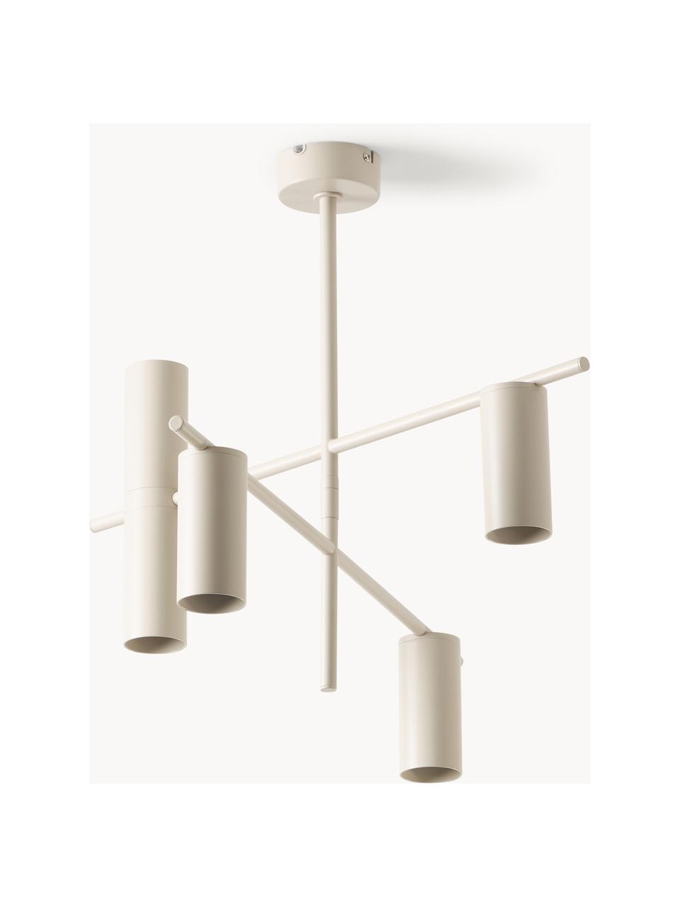 Lampada da soffitto Cassandra, Beige, Larg. 70 x Alt. 49 cm