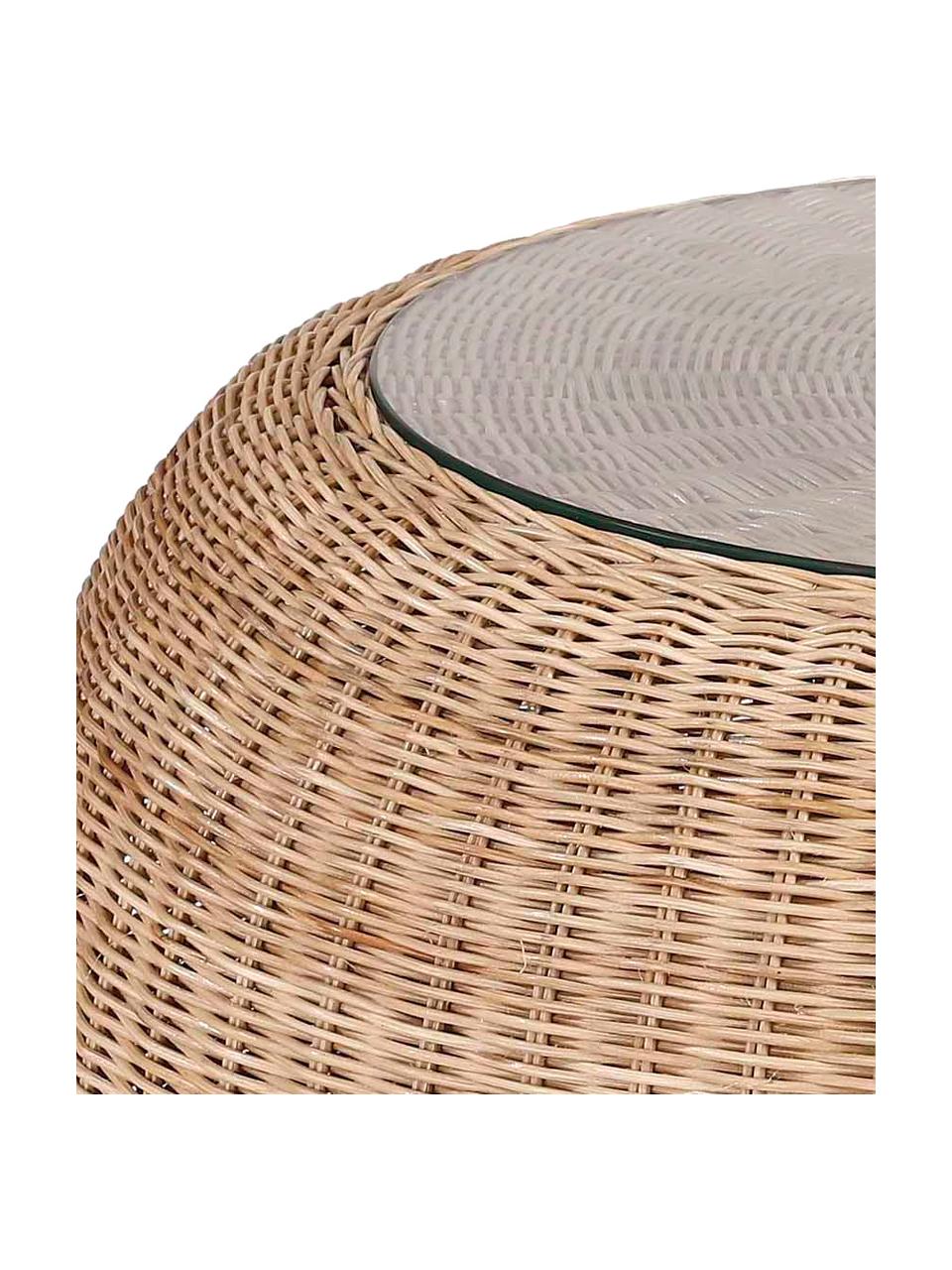 61.5 x 61.5 x 73 cm Rattan Vanage Collezione Primavera/Estate 2018 Tavolino Marrone 