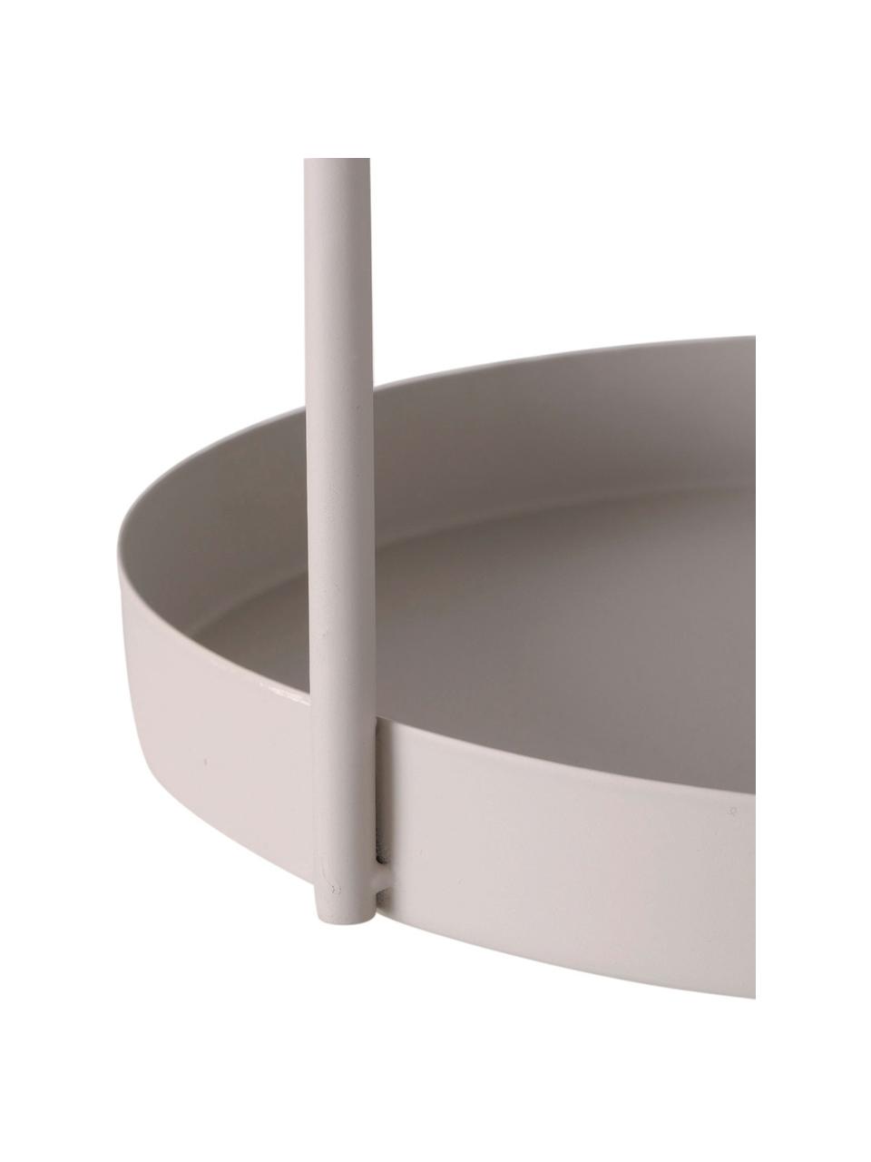 Metall-Etagere Joko, Metall, beschichtet, Beige, B 27 x H 44