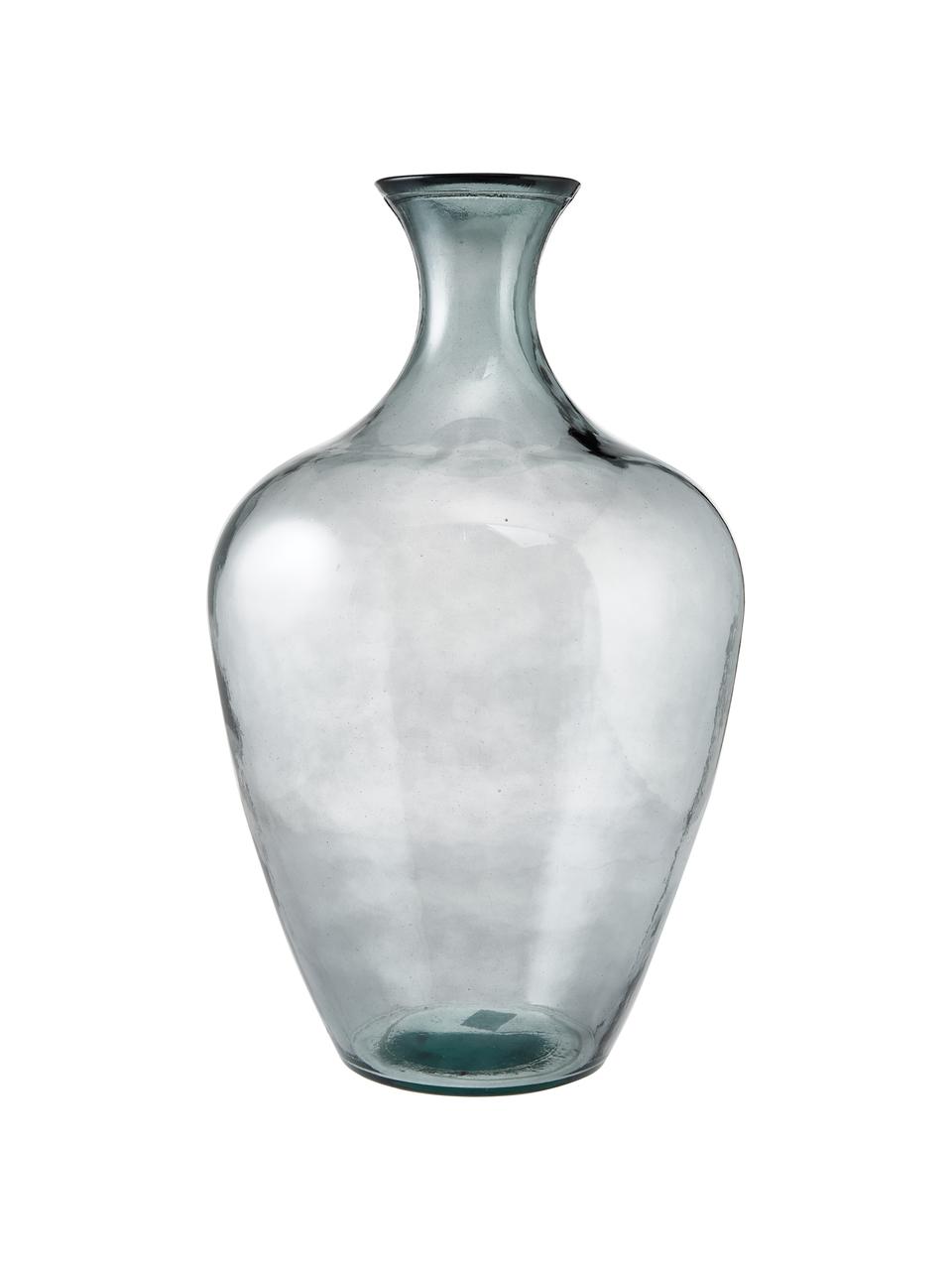 Bodenvase Beryl aus Glas, Glas, Grau, Ø 40 x H 65 cm