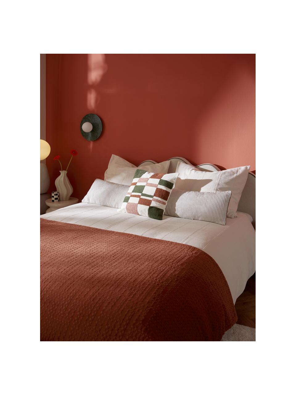 Kussenhoes Scout met getuft ruitpatroon, 100% katoen

Het materiaal dat gebruikt is in dit product is getest op schadelijke stoffen en gecertificeerd volgens STANDARD 100 by OEKO-TEX®, 21.HIN.47113, Hohenstein., Groen, roodbruin, oudroze, B 45 x H 45 cm