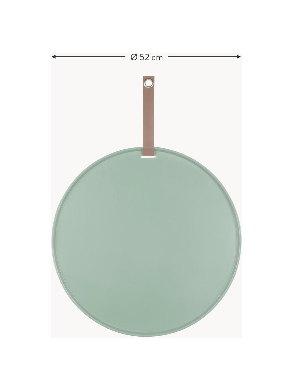 Bacheca magnetica Perky, Poliuretano, Verde salvia, Ø 52 cm