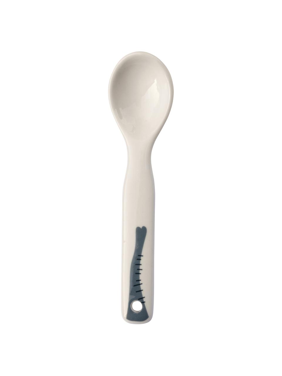 Serviesset Emma Elefant, 5-delig, Fine Bone China (porselein), Wit, blauw, groen, Set met verschillende formaten