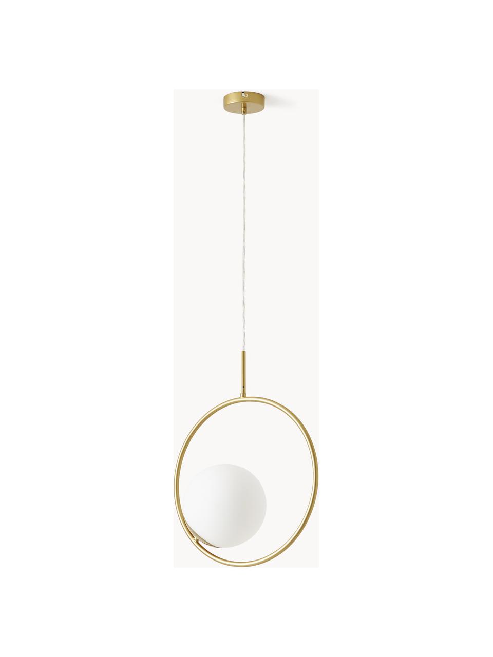 Suspension moderne Chloe, Doré, larg. 40 x haut. 51 cm