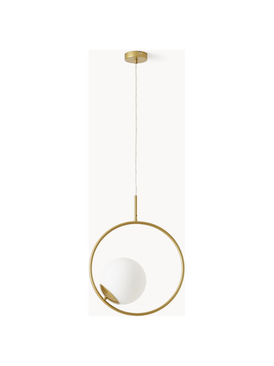 Suspension moderne Chloe, Doré, larg. 40 x haut. 51 cm