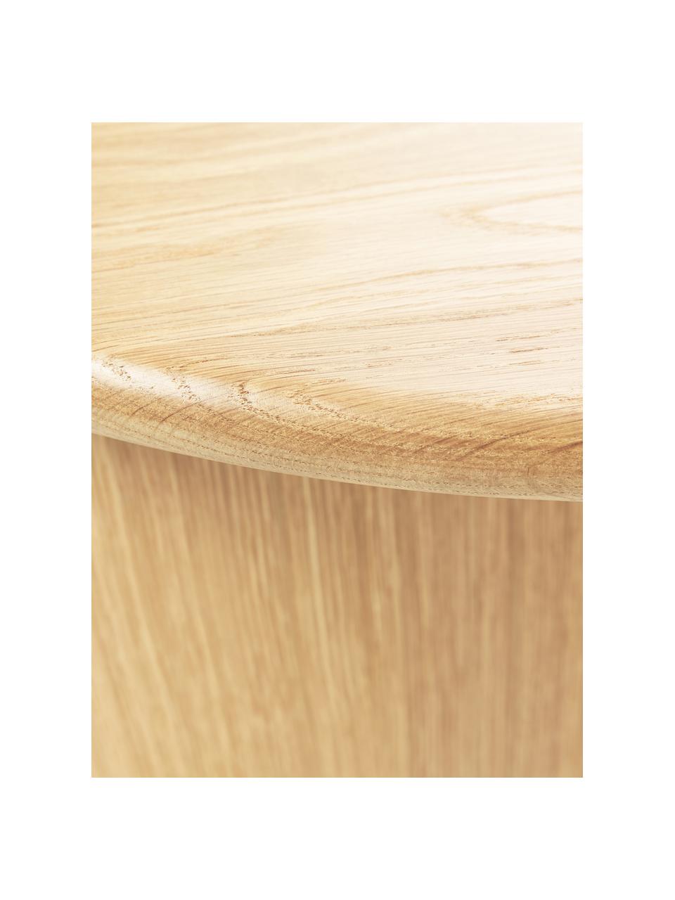 Table basse ovale en chêne Didi, Bois de chêne huilé

Ce produit est fabriqué à partir de bois certifié FSC® issu d'une exploitation durable, Bois de chêne, larg. 140 x prof. 70 cm