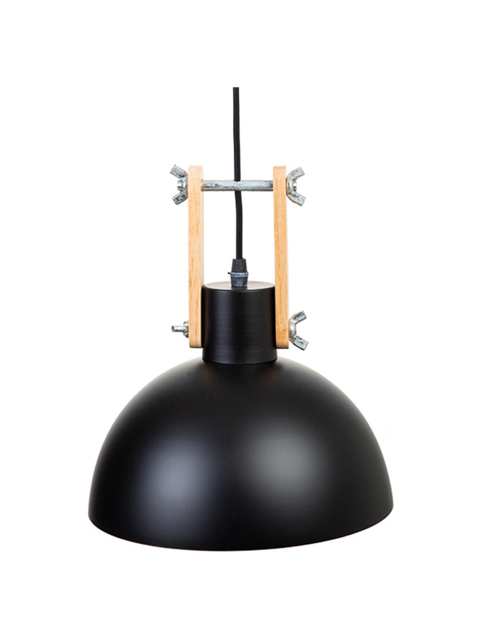 Lámpara de techo Sunny, Pantalla: plástico, Negro, An 25 x Al 32 cm