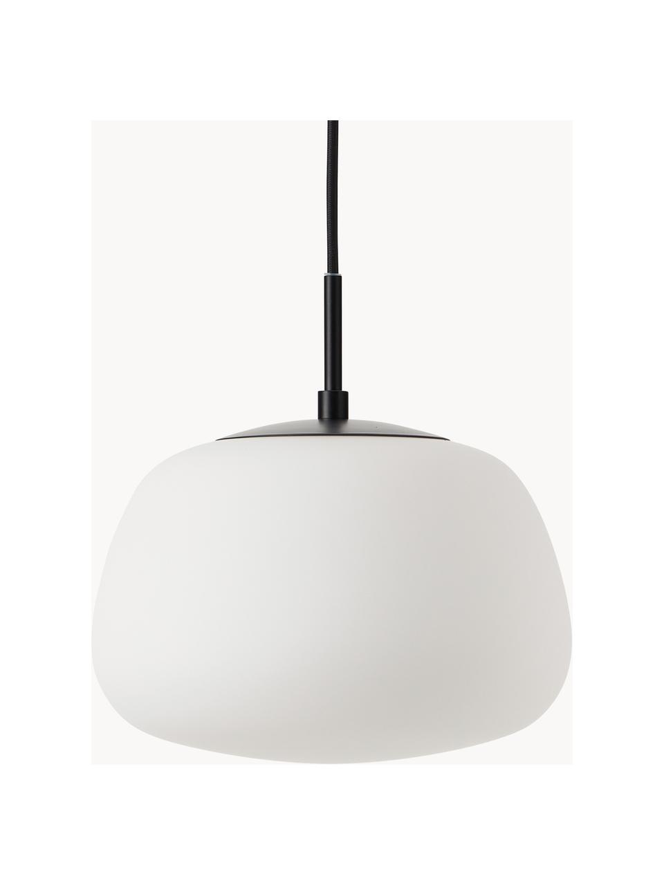 Lampa wisząca Burke, Biały, Ø 25 x W 17 cm