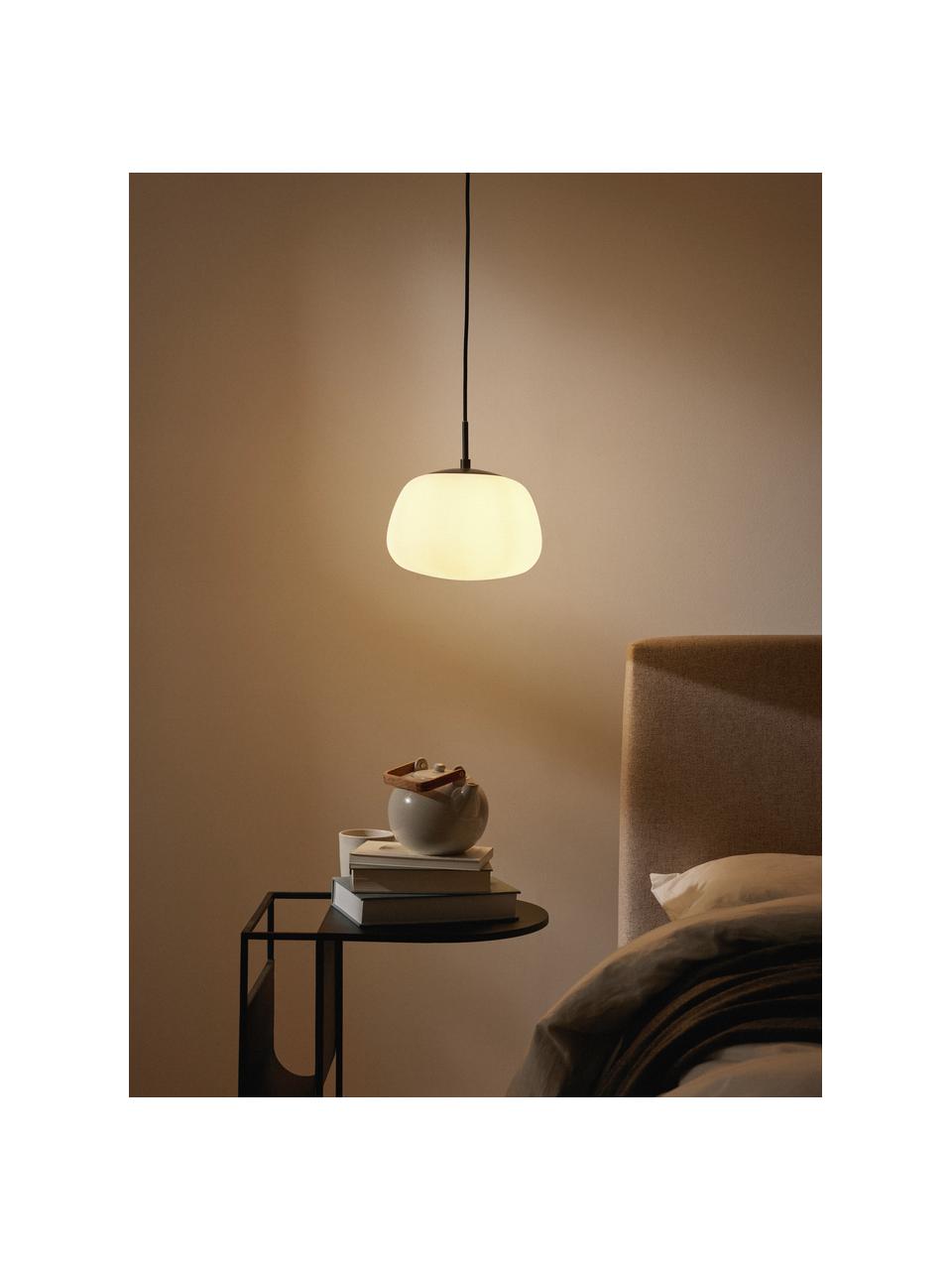 Lampa wisząca Burke, Biały, Ø 25 x W 17 cm