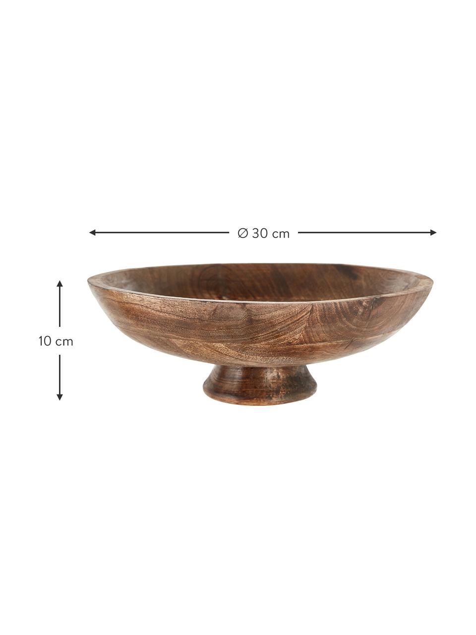 Bol decorativo Helia, Madera de mango, Madera de mango, Ø 25 cm