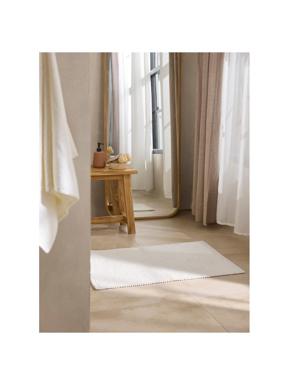 Tapis de bain antidérapant Lilith, 100 % coton

Le matériau est certifié STANDARD 100 OEKO-TEX®, 21.HIN.45298, HOHENSTEIN HTTI, Blanc, larg. 50 x long. 70 cm