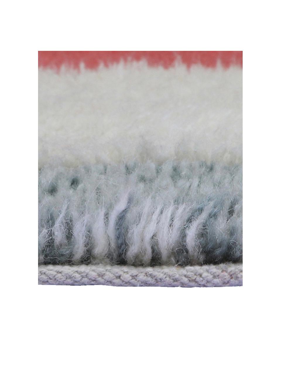 Grand tapis en laine lavable Woolable Abstra, Multicolore, larg. 170 x long. 240 cm (taille M)