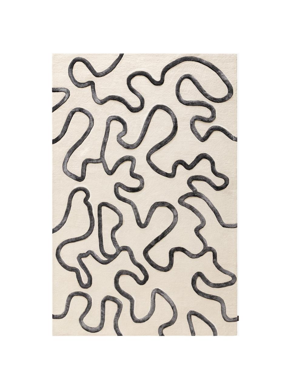 Ręcznie tuftowany dywan z wełny Keith, 75% wełna, 25% lyocell

Włókna dywanów wełnianych mogą nieznacznie rozluźniać się w pierwszych tygodniach użytkowania, co ustępuje po pewnym czasie, Jasny beżowy, antracytowy, S 160 x D 230 cm (Rozmiar M)