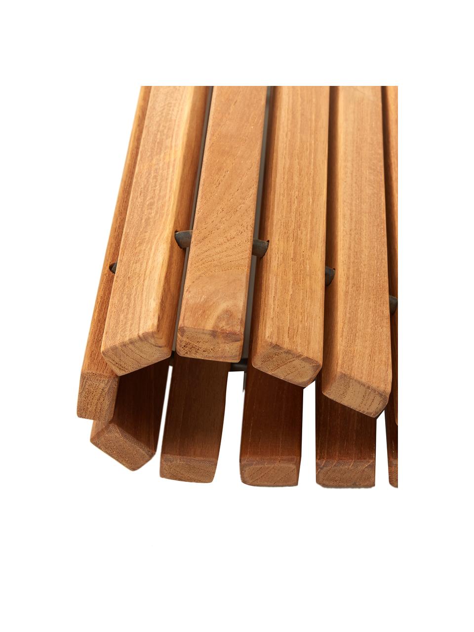 Dywanik łazienkowy z drewna tekowego Anna, Drewno tekowe
Produkt wykonany z certyfikowanego drewna tekowego z Indonezji, pochodzącego głównie z nadmiaru drewna powstałego w ramach produkcji mebli., Brązowy, S 40 x D 60 cm