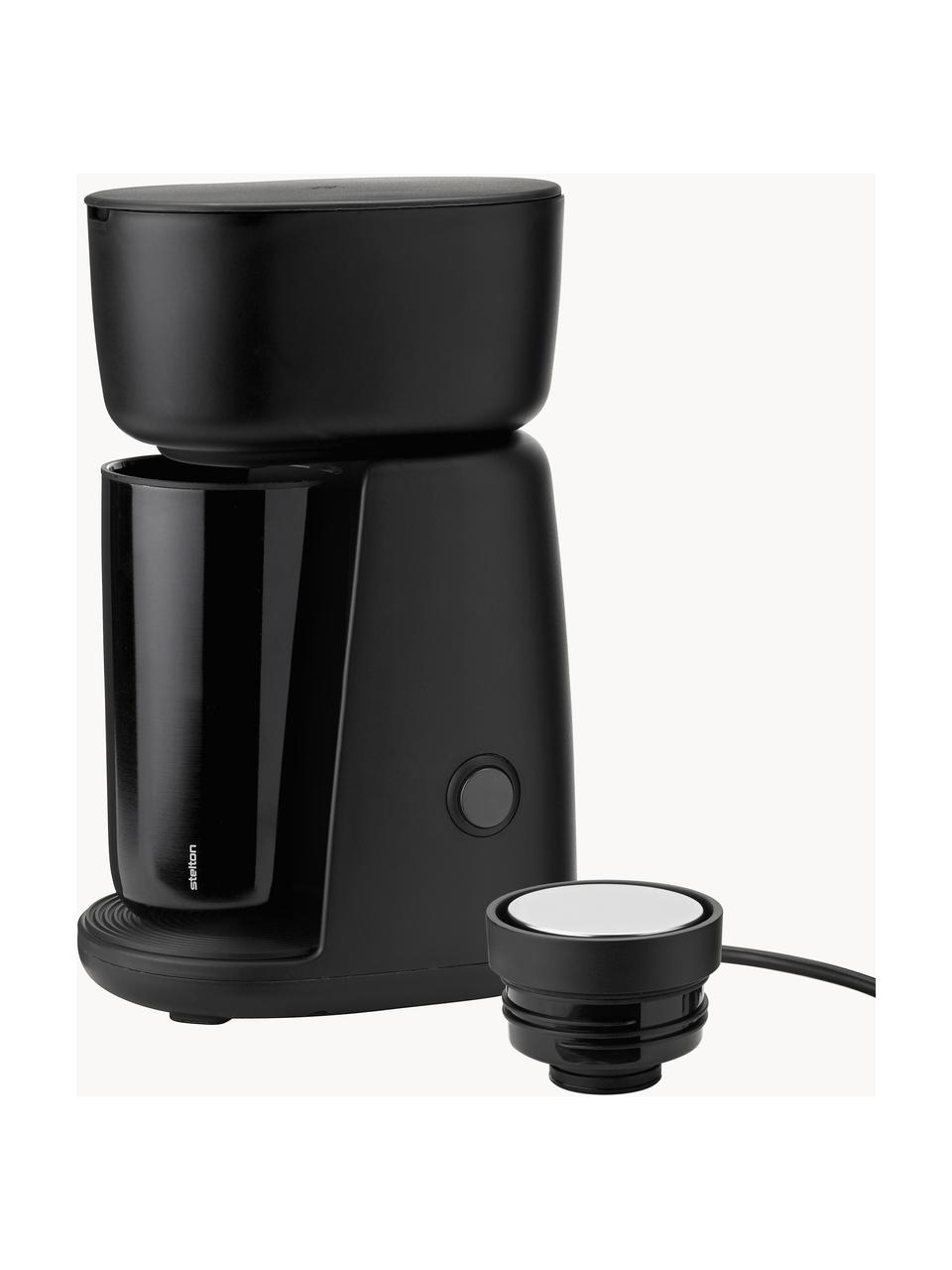 Koffiezetapparaat Foodie, Mat zwart, B 17 x H 27 cm