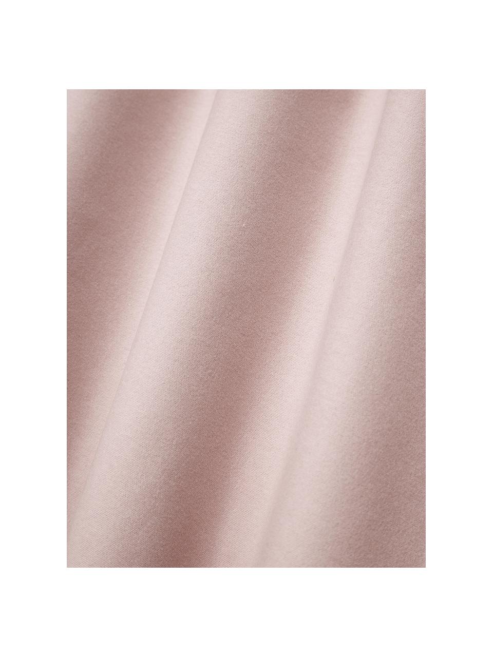Flanelová elastická plachta na kontinentálnu posteľ Biba, Svetloružová, Š 200 x D 200 cm, V 35 cm
