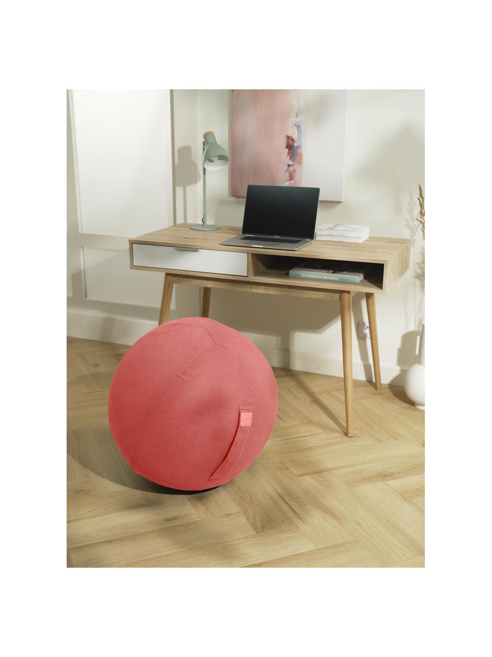 Balón suizo Felt, Funda: poliéster (cuero sintétic, Salmón, Ø 65 cm