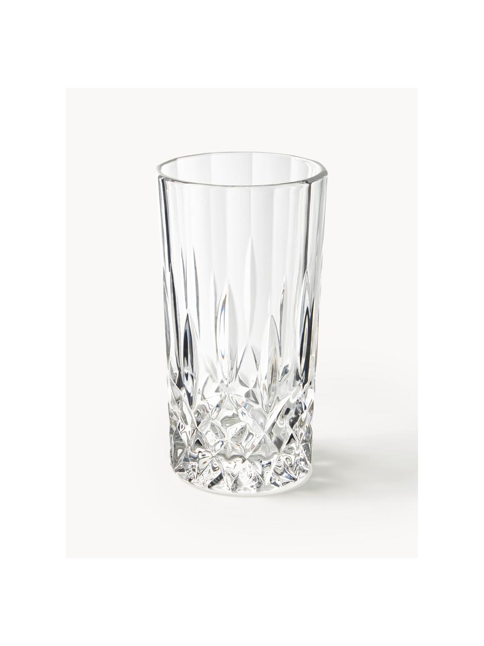 Verres à cocktail en cristal George, 8 élém., Verre, Transparent, Lot de différentes tailles