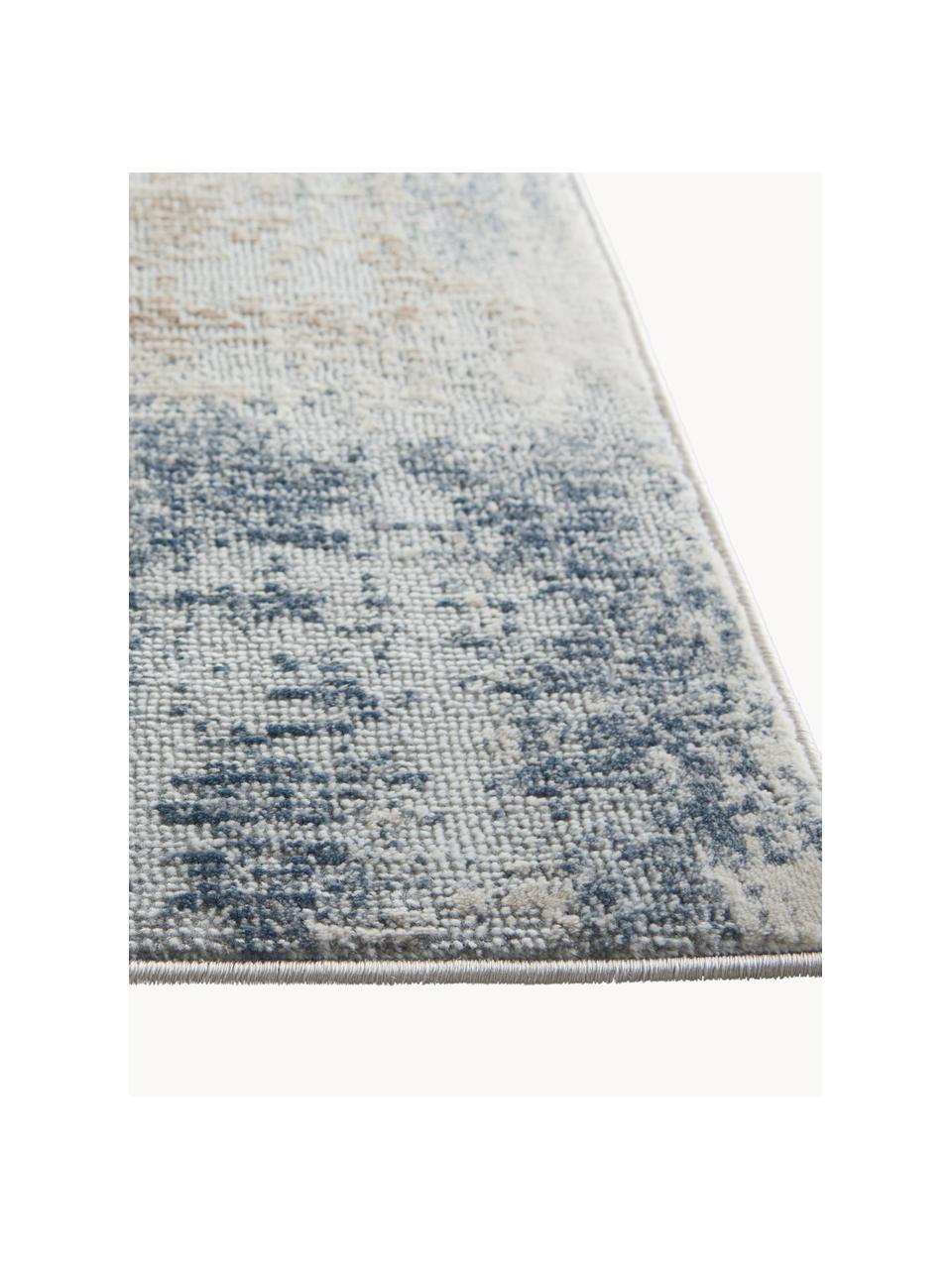 Tapis de couloir design Rustic Textures II, Tons beiges, gris, larg. 65 x long. 230 cm