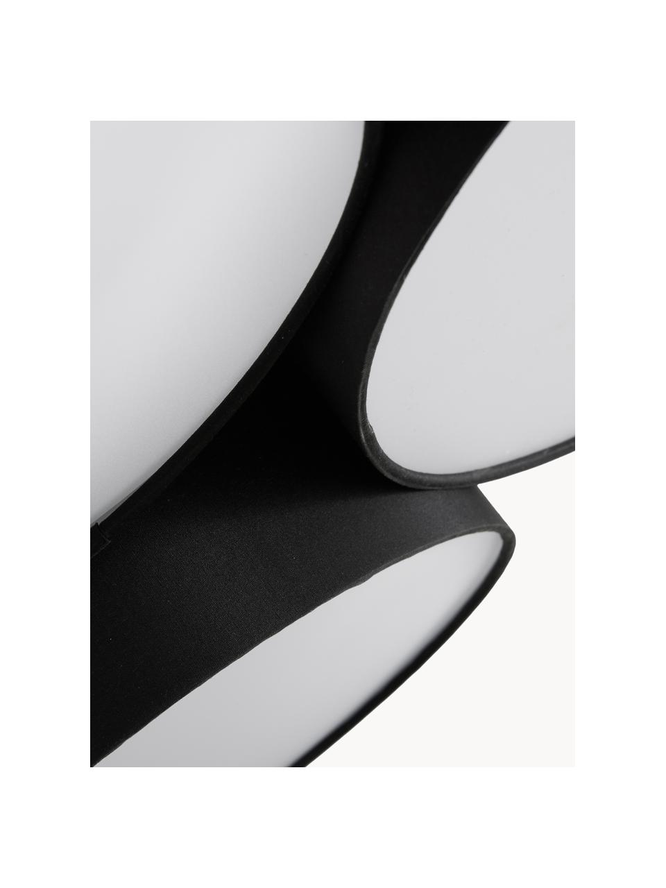 Grand plafonnier Joss, Noir, Ø 61 x haut. 26 cm