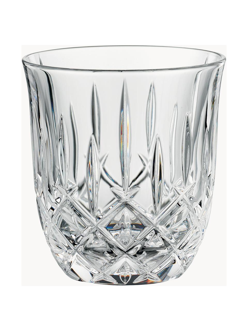 Kristall-Kaffeebecher Noblesse, 2 Stück, Kristallglas, Transparent, Ø 8 x H 9 cm, 230 ml