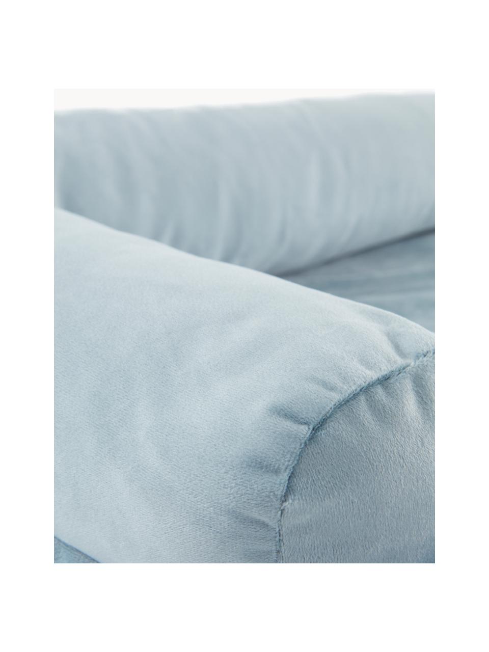 Haustierbett Sam, Bezug: 100 % Polyester, Hellblau, B 73 x T 50 cm