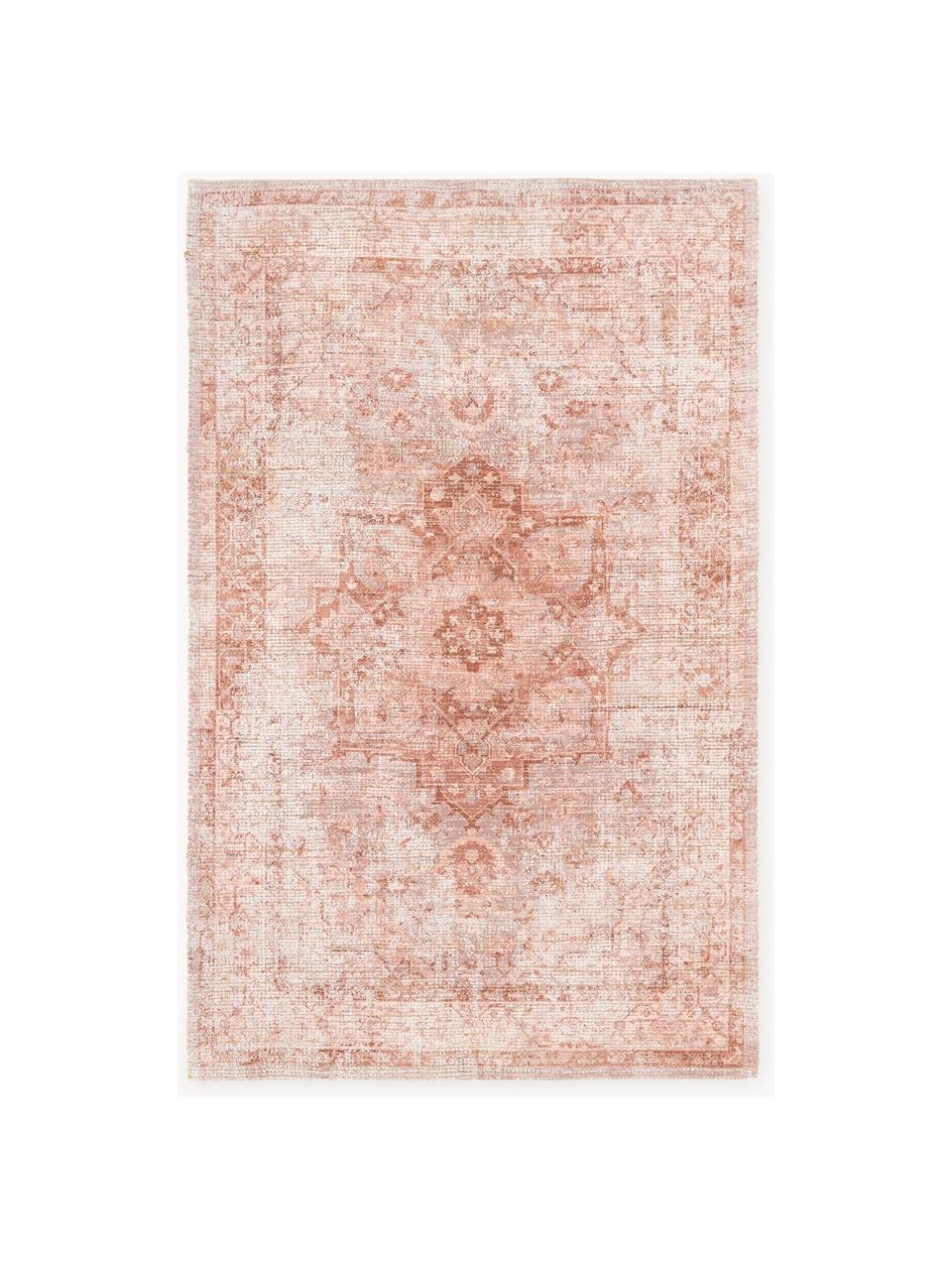 Laagpolig vloerkleed Alisha, 63% jute, 37% polyester, Terracotta, B 120 x L 180 cm (maat S)