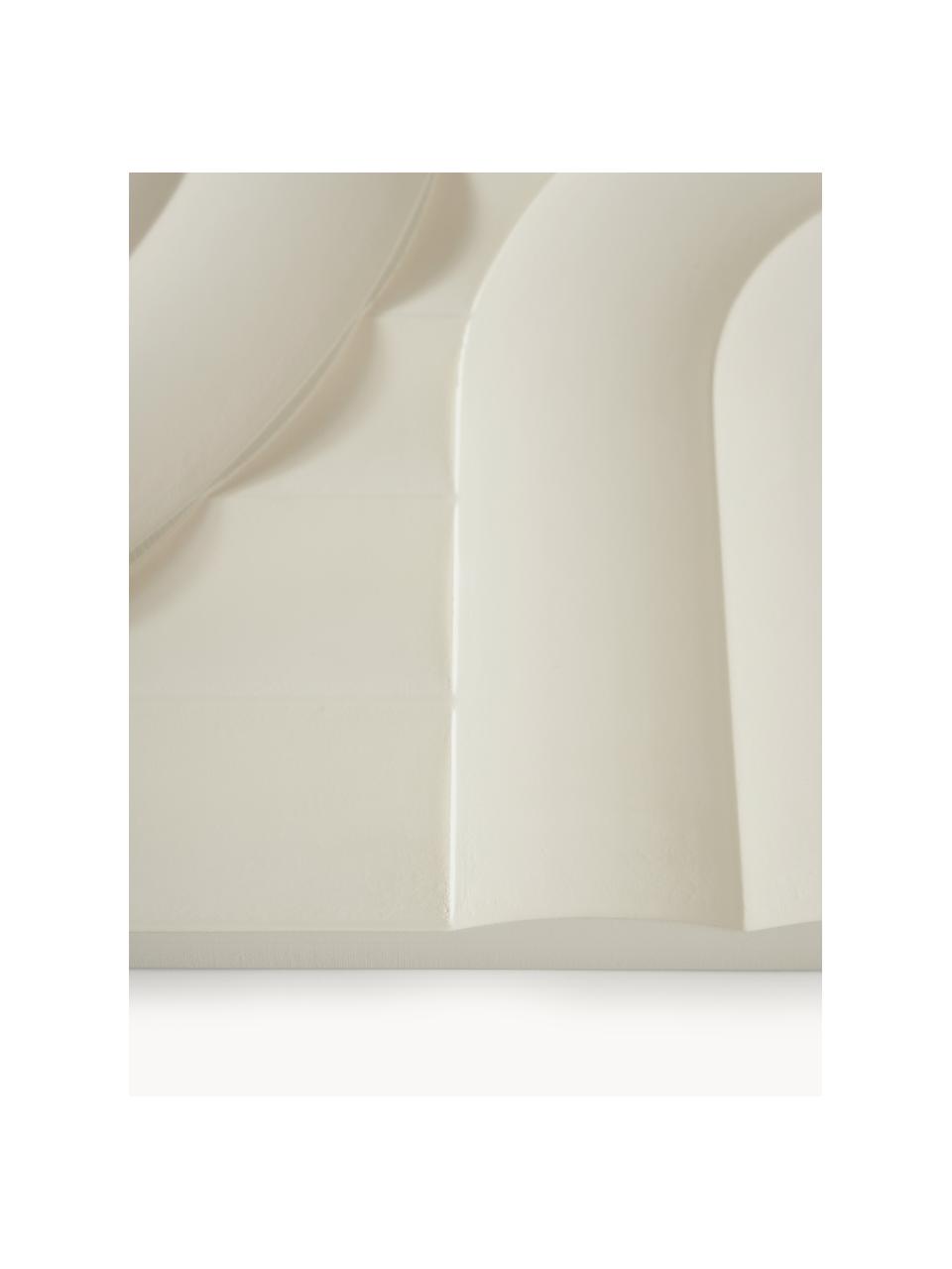 Decorazione da parete Massimo, Pannello MDF (fibra a media densità), Beige chiaro, Larg. 80 x Alt. 80 cm