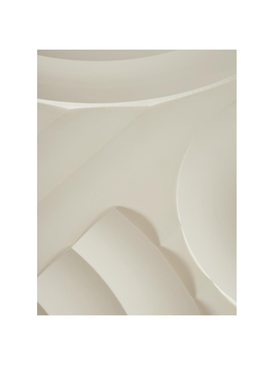 Decorazione da parete Massimo, Pannello MDF (fibra a media densità), Beige chiaro, Larg. 80 x Alt. 80 cm